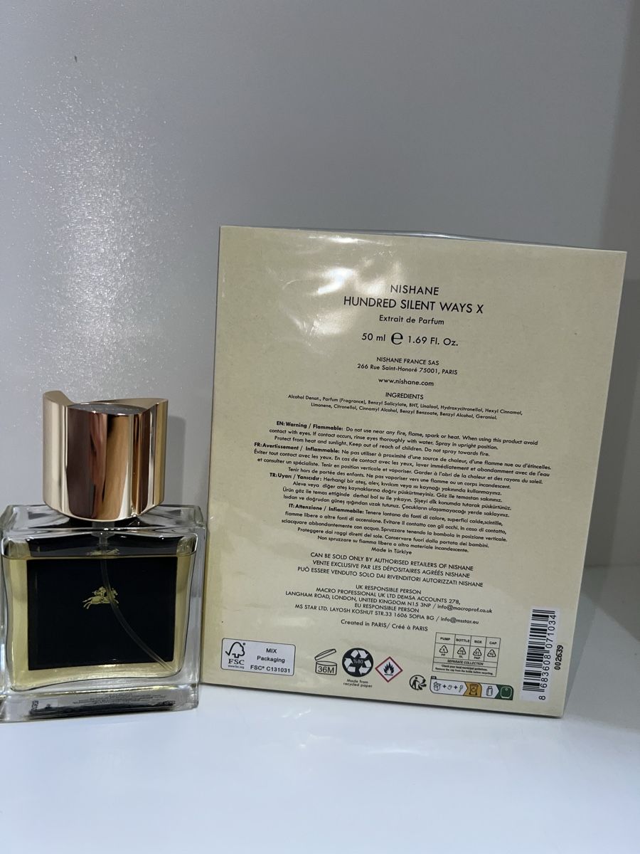 Nishane Profumi & Eau de Toilette: Hundred Silent Ways X Nishane , 50 ml – Usato da Mönchaltorf venduto da alpina_1 1