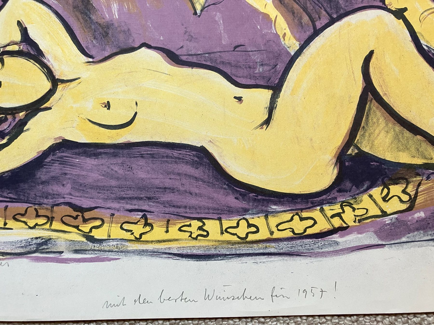 Grafica & Litografie: Rolf Gfeller, Akt – Usato da Männedorf venduto da Amleto3 2
