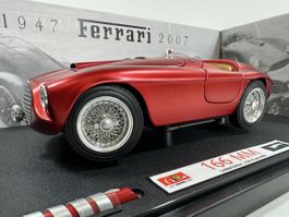 Ferrari 166 MM 1:18, limitiert, inkl. OVP, HOT WHEELS ELITE