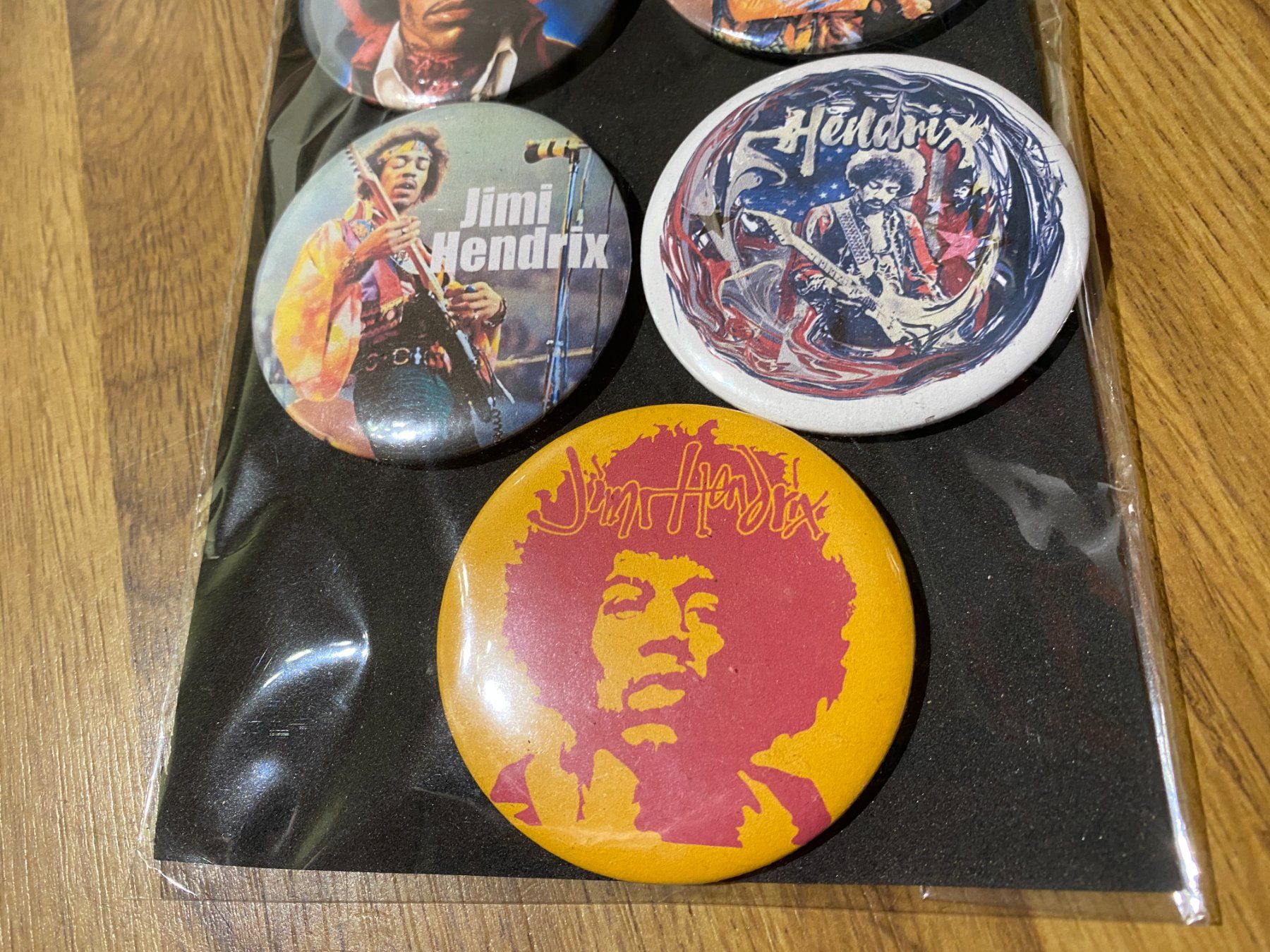 Placchette & Badge: Jimi Hendrix Ansteck Badges – Nuovo e nell'imballaggio originale da Basel venduto da FatCatPacksTheRatt 5