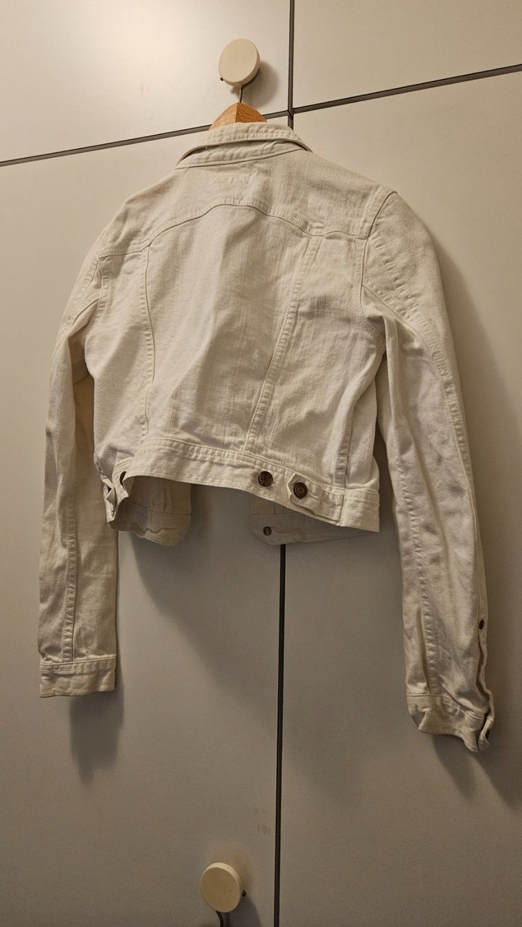 Giacche: Giacca corta in cotone bianco tg.38 Jacket – Usato da Melano venduto da H-Sara 1