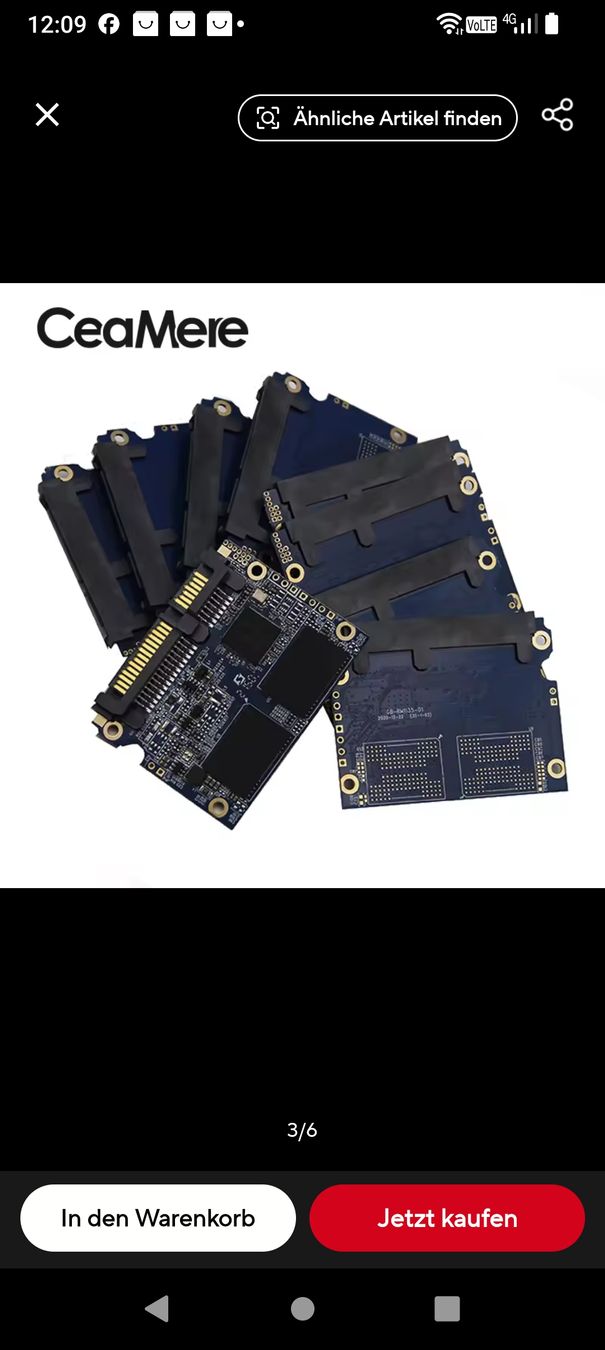 Schede di memoria: Speicher Sata Modul 4giga, sehr klein – Nuovo (secondo la descrizione) da wila venduto da audi48 3