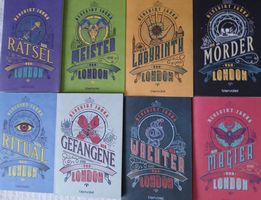 PAKET 8 Bücher v BENEDICT JACKA Fantasy DEUTSCH TOP!