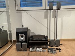 Harman Kardon Home Cinema Anlage mit JBL Lautsprecher Set