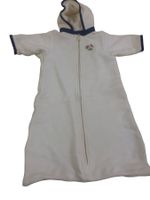 Strampler weiss für Baby-Puppe, 40 cm lang