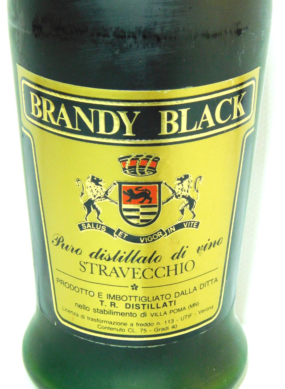 Bevande alcoliche: Brandy Black Stravechio 60 /70s – Nuovo e nell'imballaggio originale da Emmenbrücke venduto da Ulisse-22 1