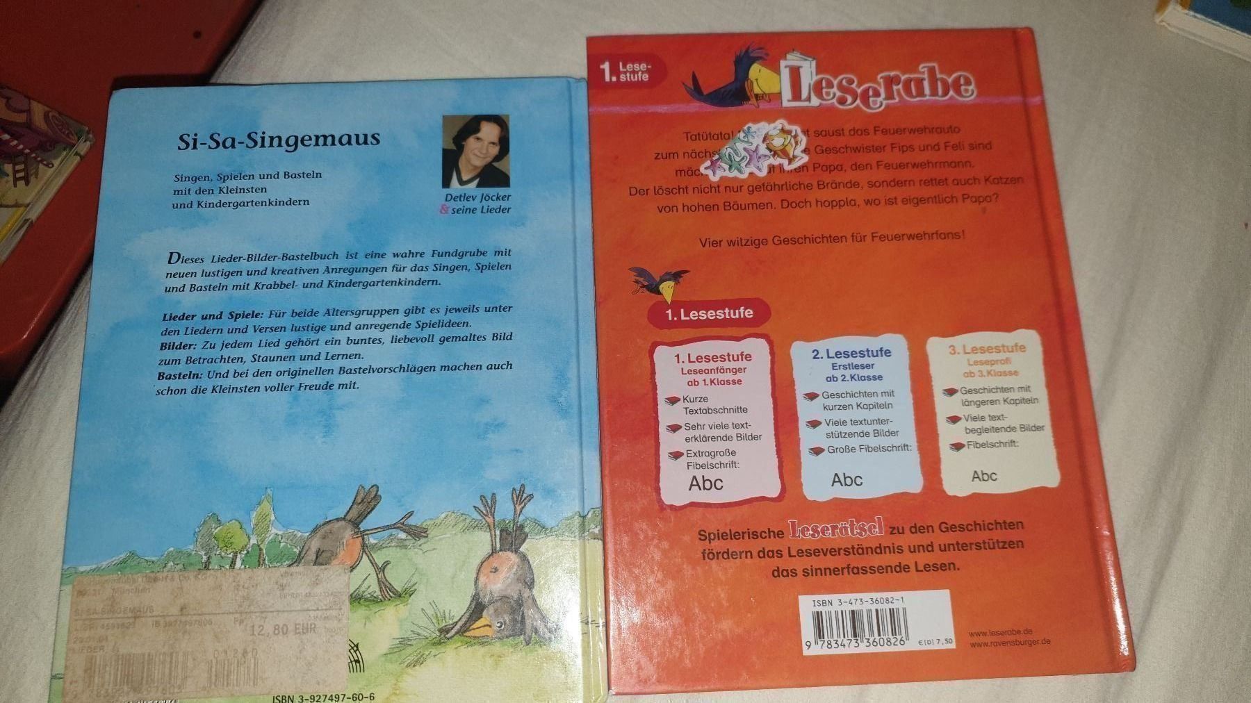 Libri: Leserabe + Si-Sa- Singmaus – Nuovo (secondo la descrizione) da Zürich venduto da Ralaualiyas 1