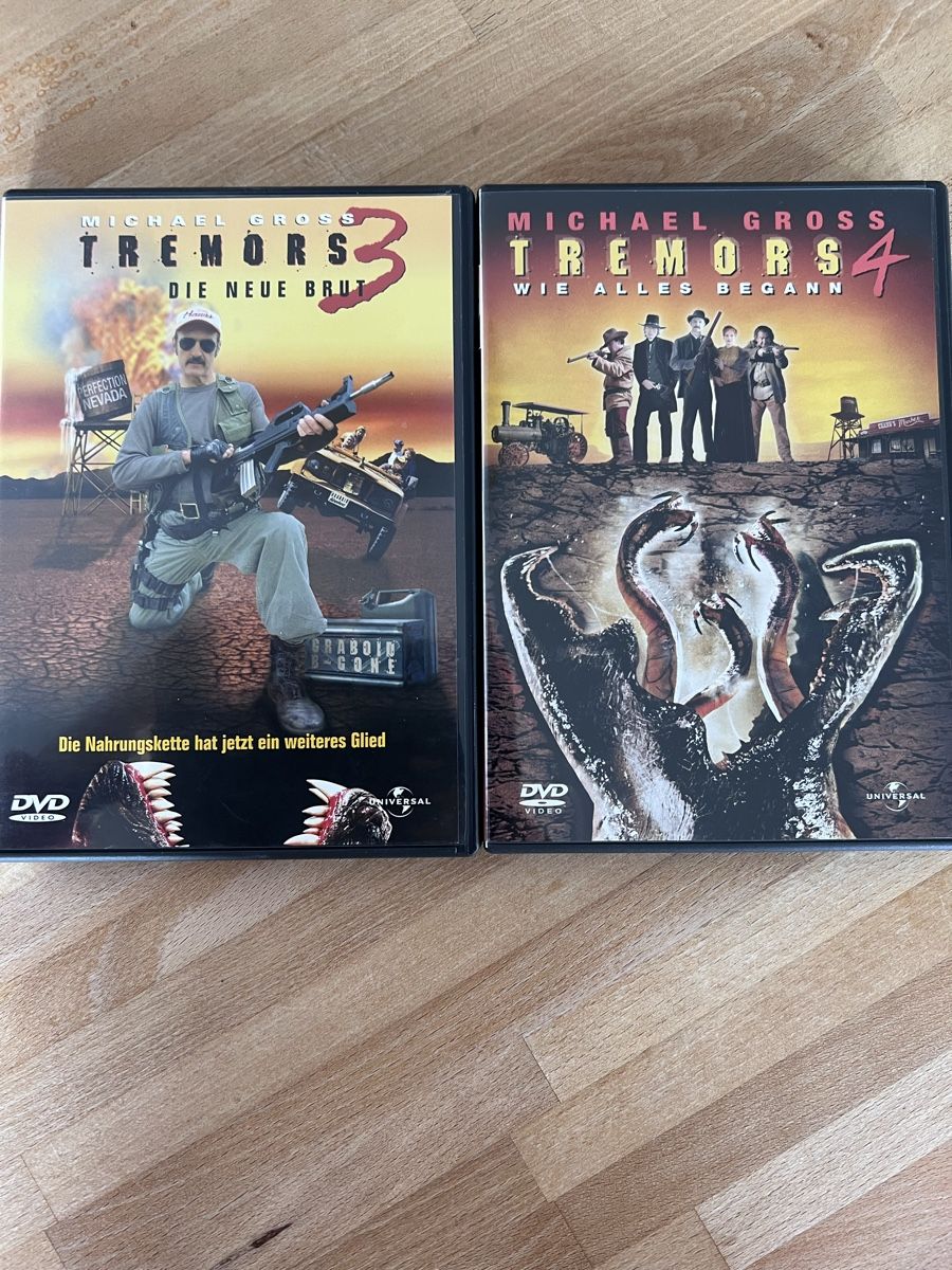 Tutti i DVDs: Tremors 3 & 4 DVD Bundle – Usato da Steffisburg venduto da lovelyunique