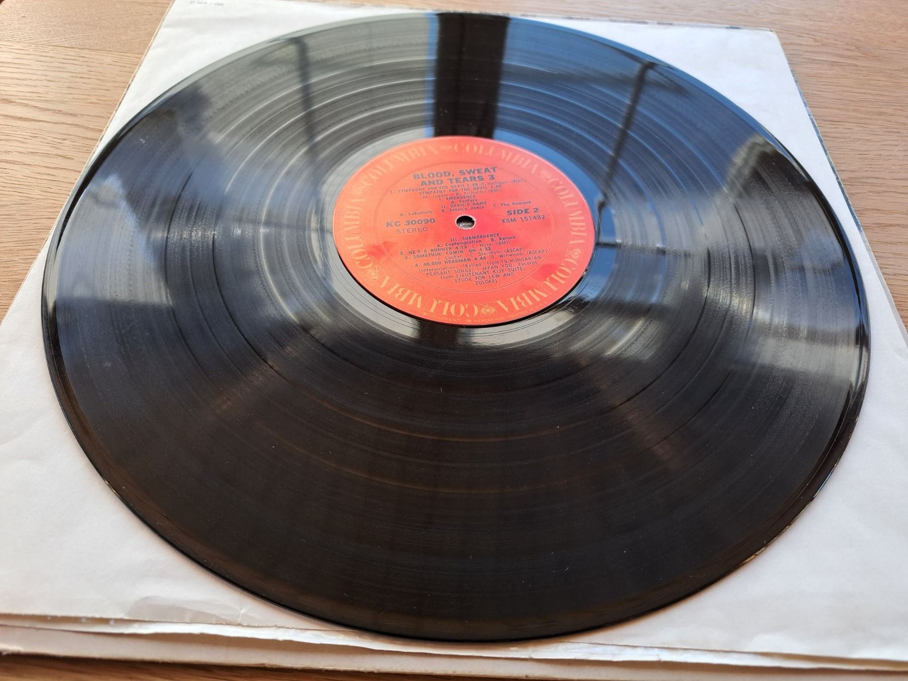 Dischi in vinile: Blood, Sweat & Tears - 3 – Usato da Meggen venduto da Ricardokoch 4