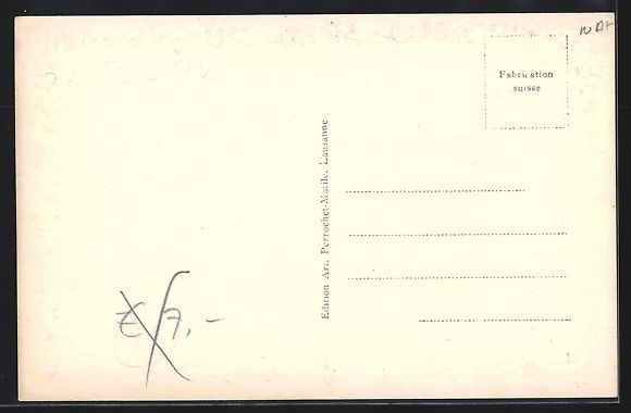Cartoline postali: Les Marecottes, Les Pensions, Blick auf  – Usato da Berlin venduto da bartko-reher 1