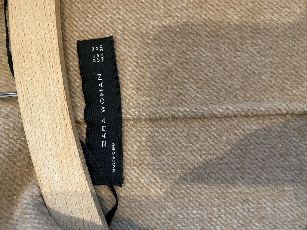 Zara Cappotti: Zara Wollmantel, Beige – Usato da Wetzikon ZH venduto da purple_44 2