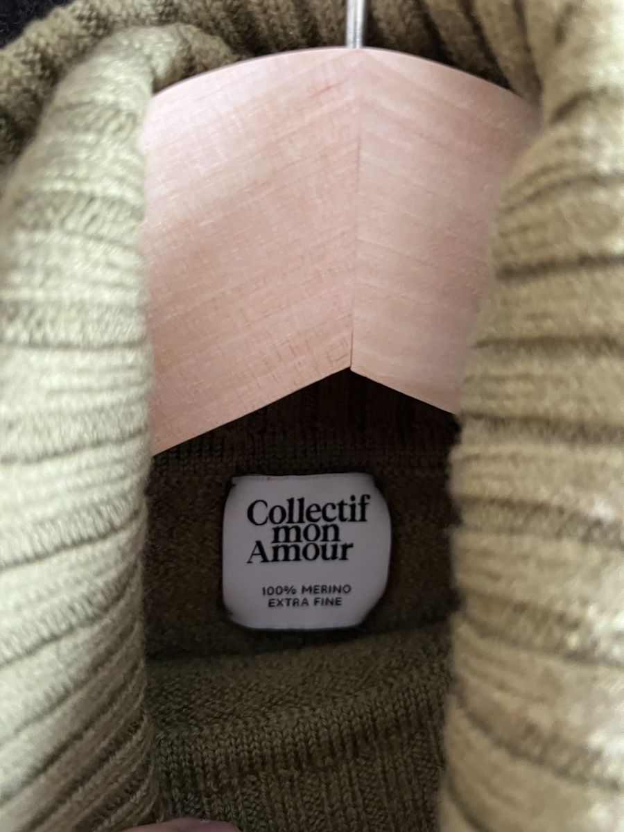 Collectif Mon Amour Maglioni & Felpe: Collectif Mon Amour Merino Wool Rollneck Pullover  – Usato da Lausanne venduto da Danash 5