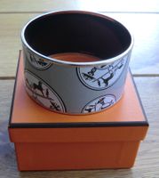 HERMES large Bracelet en émail