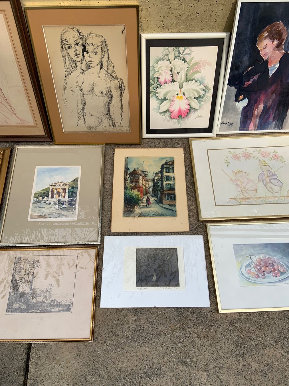 Gemälde: lot de 20 tableaux – Gebraucht aus Allaman von Djack56 3