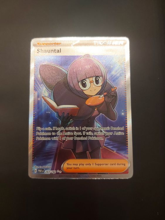 Pokémon TCG Shauntal 243/182 Full Art Ultra Rare Paradox Rift NM/M