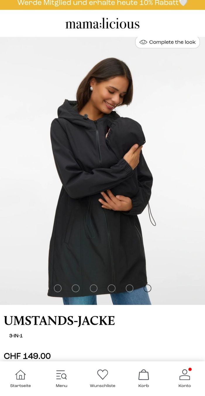 Giacche: Mamalicious Jacke – Usato da Altishausen venduto da ter_58nj 2