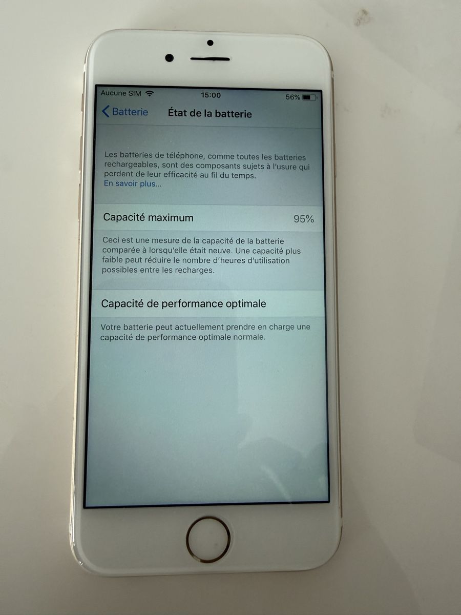 Apple Portables: iPhone 6 128 Go blanc bon état – D'occasion à Renens VD par Nuket 3