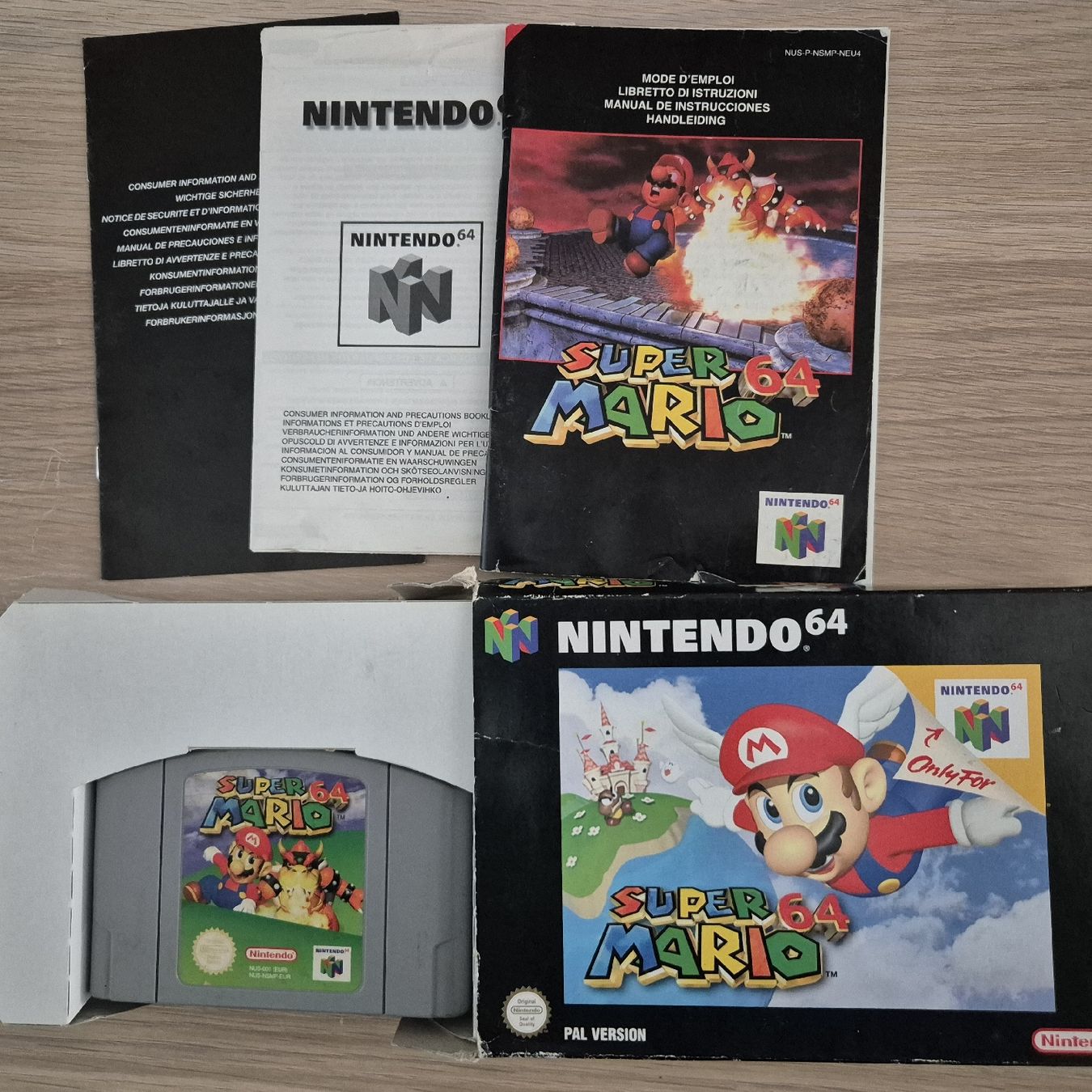 Nintendo Giochi: Super Mario 64 OVP complet – Usato da Ursy venduto da RetroBebar777