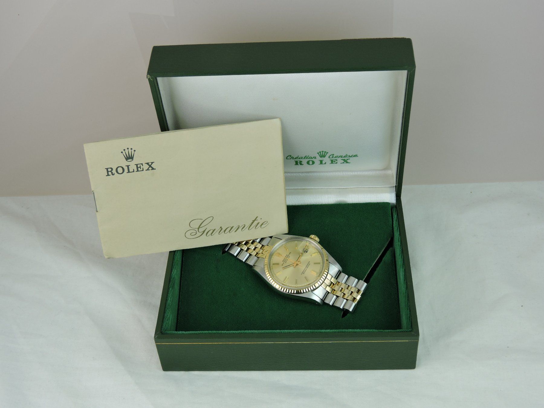 Rolex Orologi: 1973 Rolex Datejust 1601 Two-Tone Sigma Dial - Serviced, Box – Usato da Bern venduto da Vintage-Oyster 7