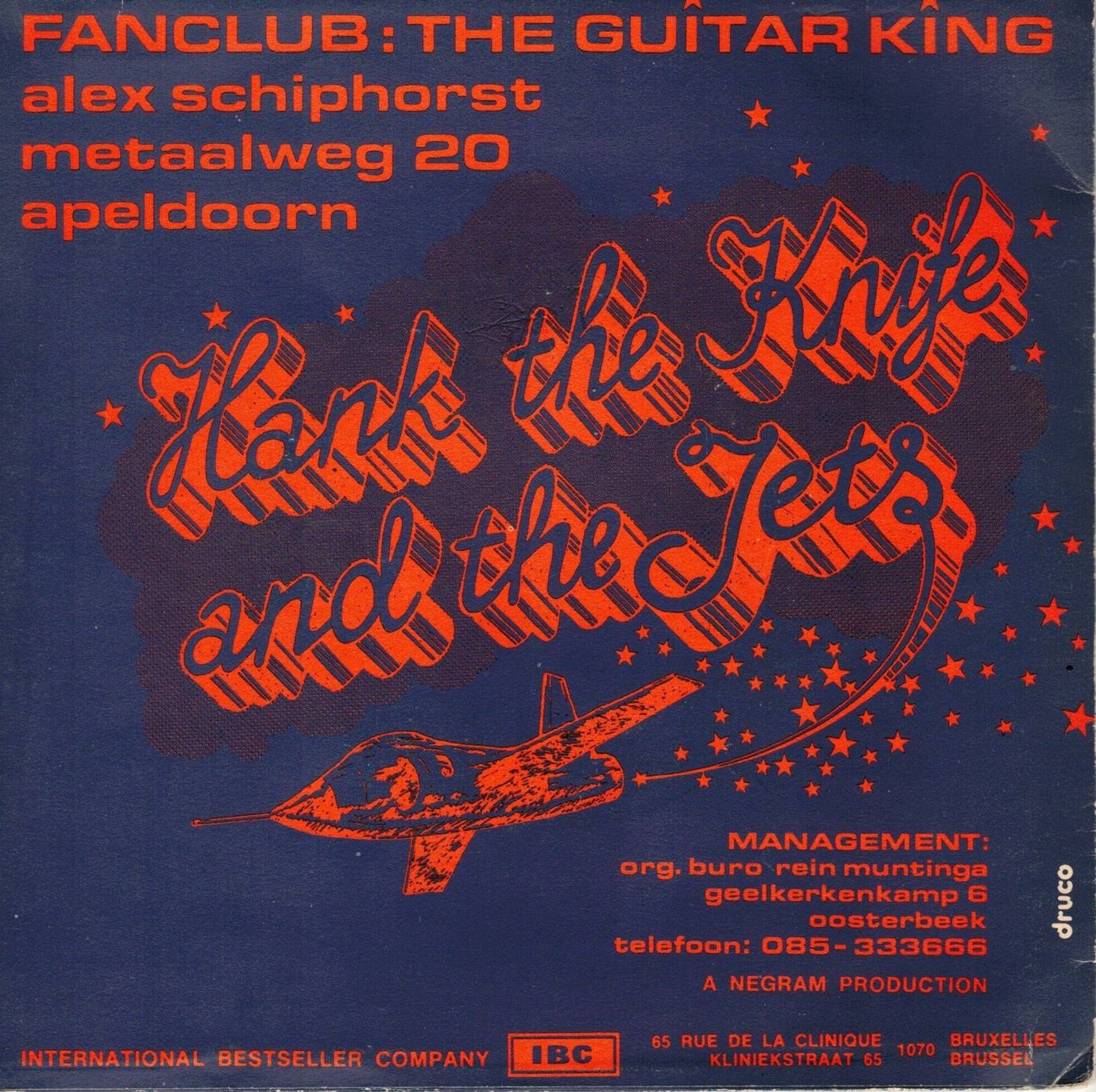 Dischi in vinile: Single7   Hank the Knife  -- Crazy Cat – Usato da Rheinau venduto da asteng