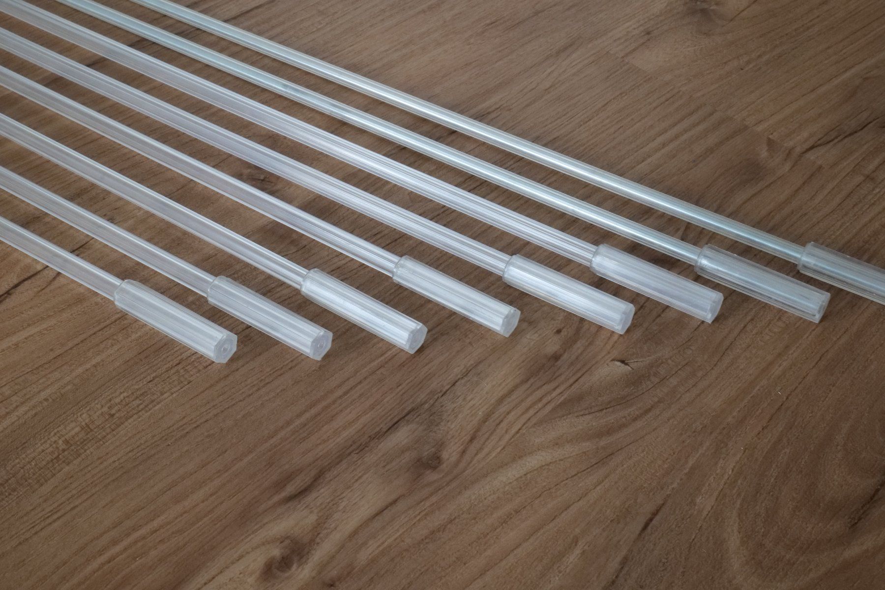 Tende: 8 Stück Schleuderstäbe transparent Plexiglas – Usato da Unterkulm venduto da nmz 2