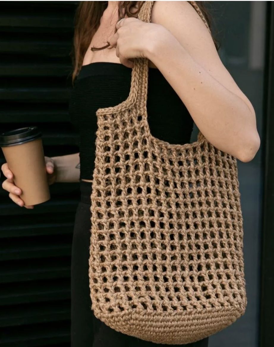 Borse da donna: Sac cabas en jute – Usato da Forel (Lavaux) venduto da julie13