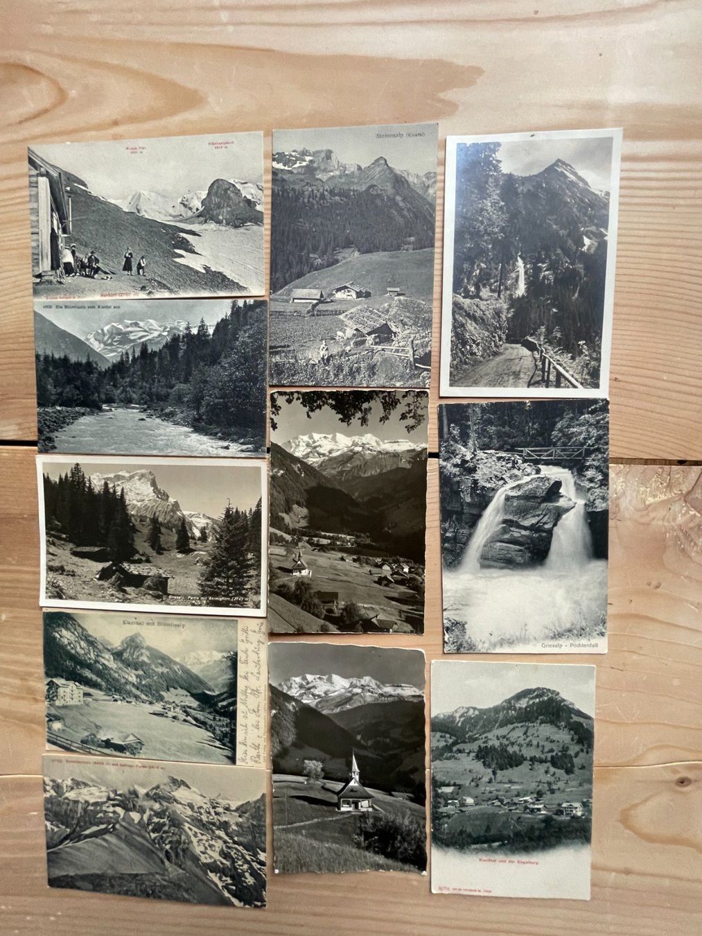 Cartes postales: 35 alte Postkarten vom KIENTAL – D'occasion à Bern par silas026 1
