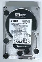 WD Black 2TB WD2001FASS HDD  1542h