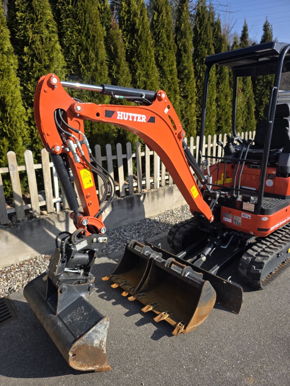 Escavatori: Bagger Kubota U17 Hutter wie neu – Usato da Niedergösgen venduto da MHNT 1