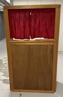 Puppentheater, Holz, 150x86x42cm