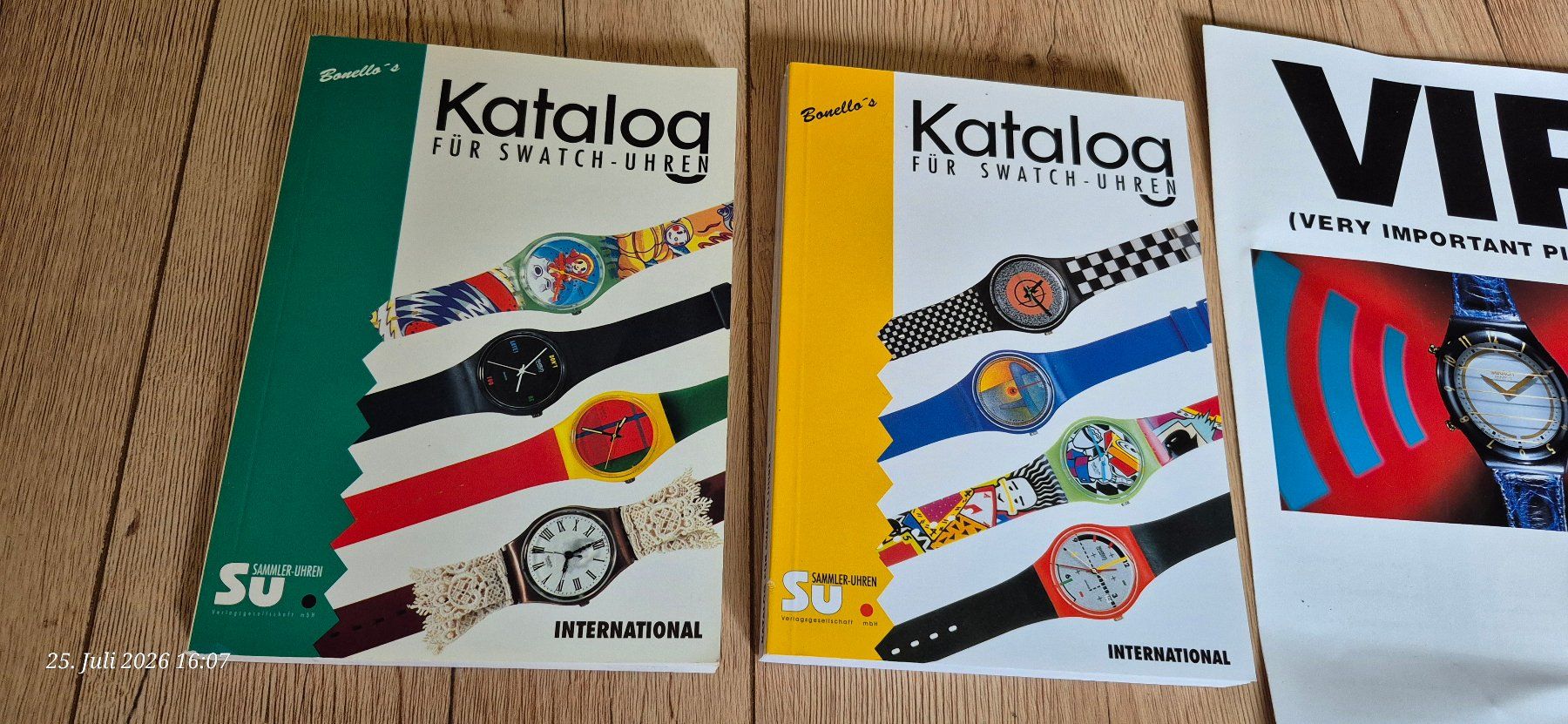 Libri: SWATCH  Uhren Katalogs-Bücher + seltene Prospekte etc. ab1Fr – Usato da Wildhaus venduto da insgi 1