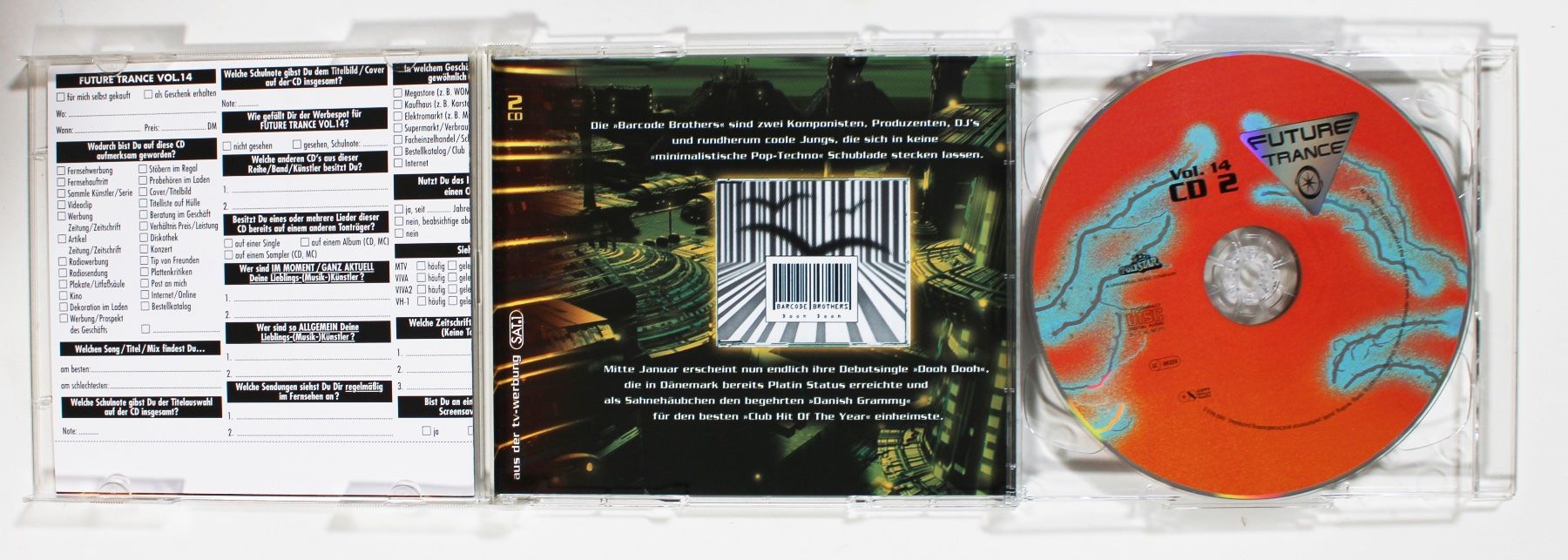 CDs: 2CD - FUTURE TRANCE - 40 TOP TRANCE HITS 2000 Vol. 14 – Gebraucht aus Brüttisellen von Collector-Corner 2