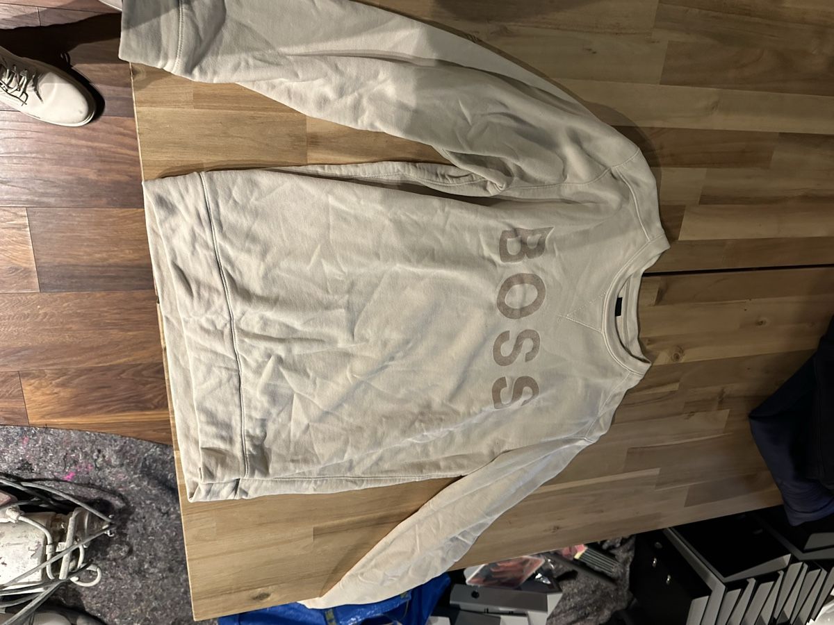 Hugo Boss Maglioni & Felpe: Hugo Boss Herrenpullover, Beige, Grösse S – Usato da Interlaken venduto da raphael26