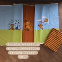 Panels die Sendung mit der Maus 60x140cm French Terry
