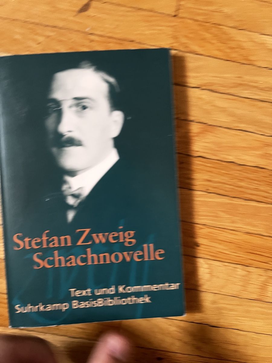 Bücher: Schachnovelle Stefan Zweig – Neu (gemäss Beschreibung) aus Winterthur von Leonie_s