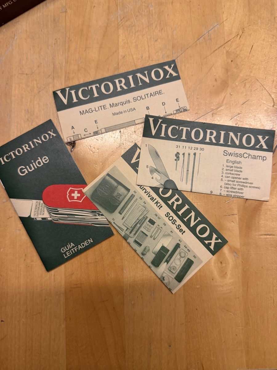 Victorinox Coltelli tascabile: Victorinox survival kit SOS – Nuovo e nell'imballaggio originale da Kerns venduto da durrli 2