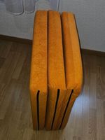 Matelas pliable orange trois parties 60×190cm neuf