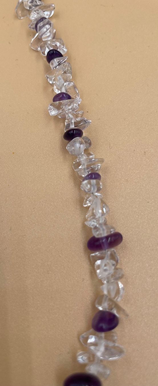 Catenine: Bergkristall mit Amethyst - Halskette – Nuovo e nell'imballaggio originale da St. Gallen venduto da Martunia 2