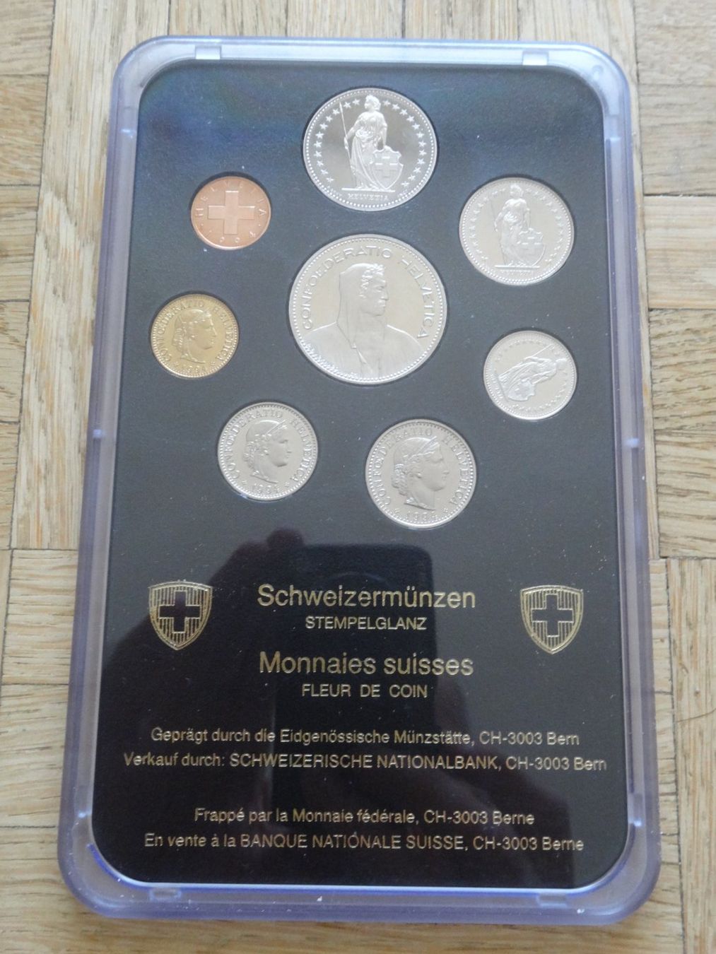 Alle Münzen: Münzsatz 1994 – Gebraucht aus Romanel-sur-Lausanne von Swift13 1