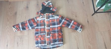 Rockpoint Winterjacke kariert Grösse 110 gut erhalten