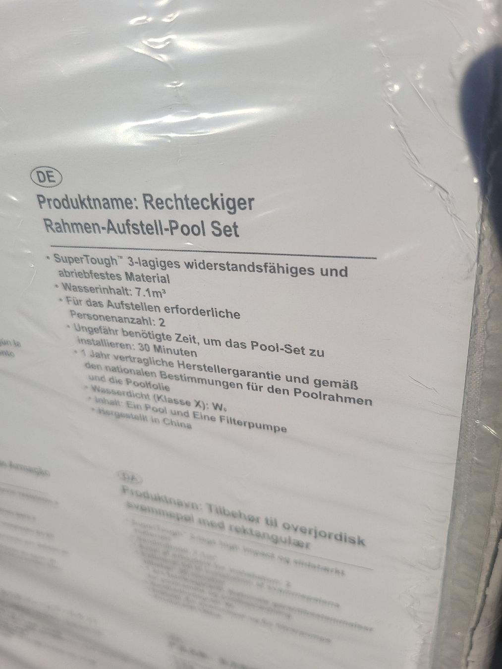 Intex Piscine: Intex Pool 450x220x84cm Neu – Nuovo e nell'imballaggio originale da Märstetten venduto da Made 3
