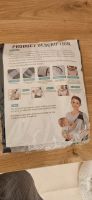 Babytrage grau neu