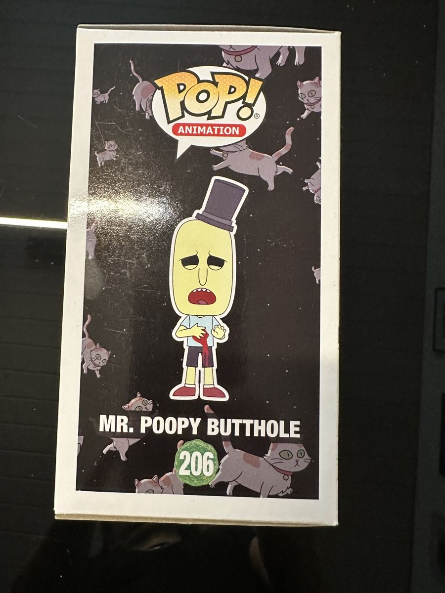 Funko Figuren: Funko Pop! Animation Mr. Poopy Butthole 206 – Gebraucht aus Heerbrugg von Italianjob-82 3