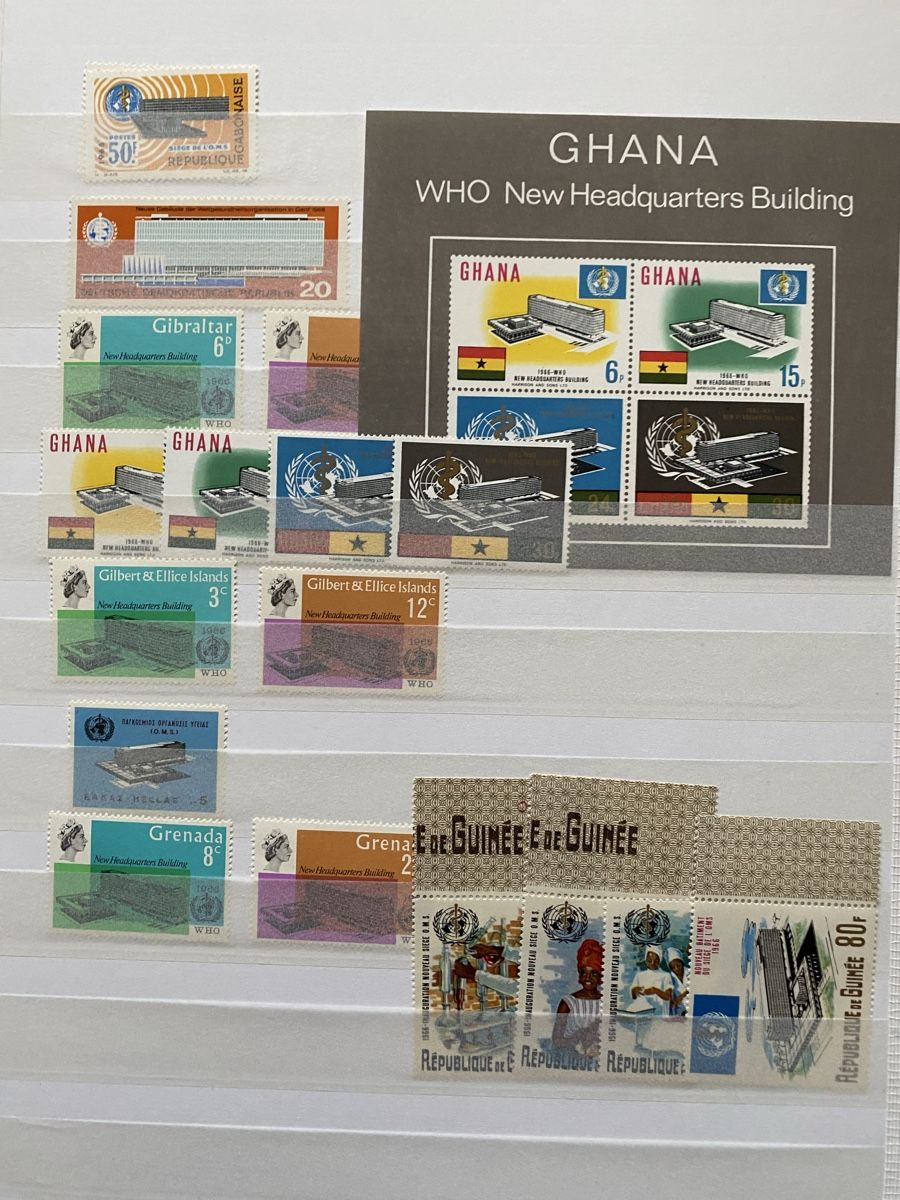 Tutti i francobolli: InternationalStamps New Headquarters WHO 1966 – Nuovo (secondo la descrizione) da Adelboden venduto da diana_ch 3