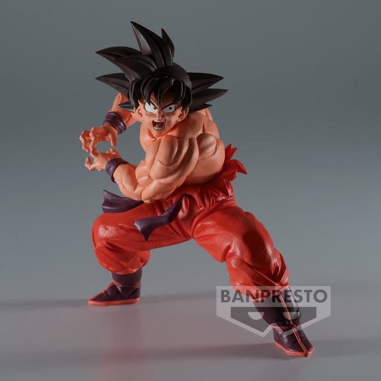 Figurine Dragon Ball Z Goku Kaioken Vs Vegeta - PVC Super Saiyan, Modèle 2025