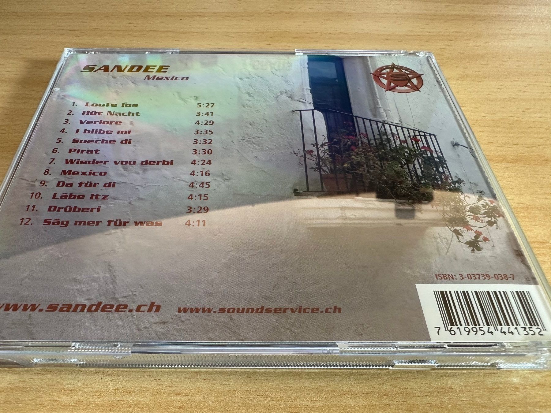CD: Sandee – Mexico – Usato da Rikon im Tösstal venduto da Alpenmutz 1