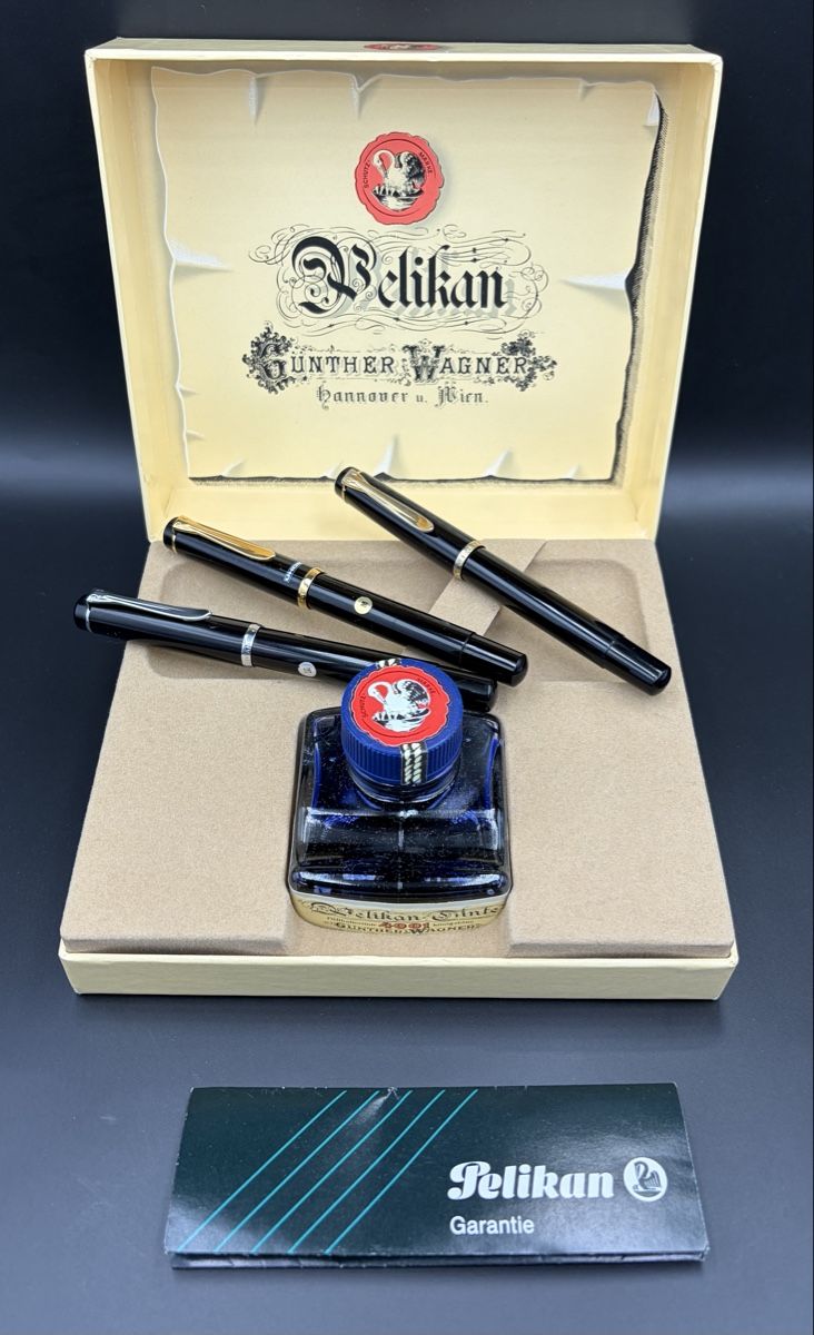 Pelikan Penna & Evidenziatori: Pelikan souverän M150 Set  – Difettoso da Beringen venduto da fountenpen1976