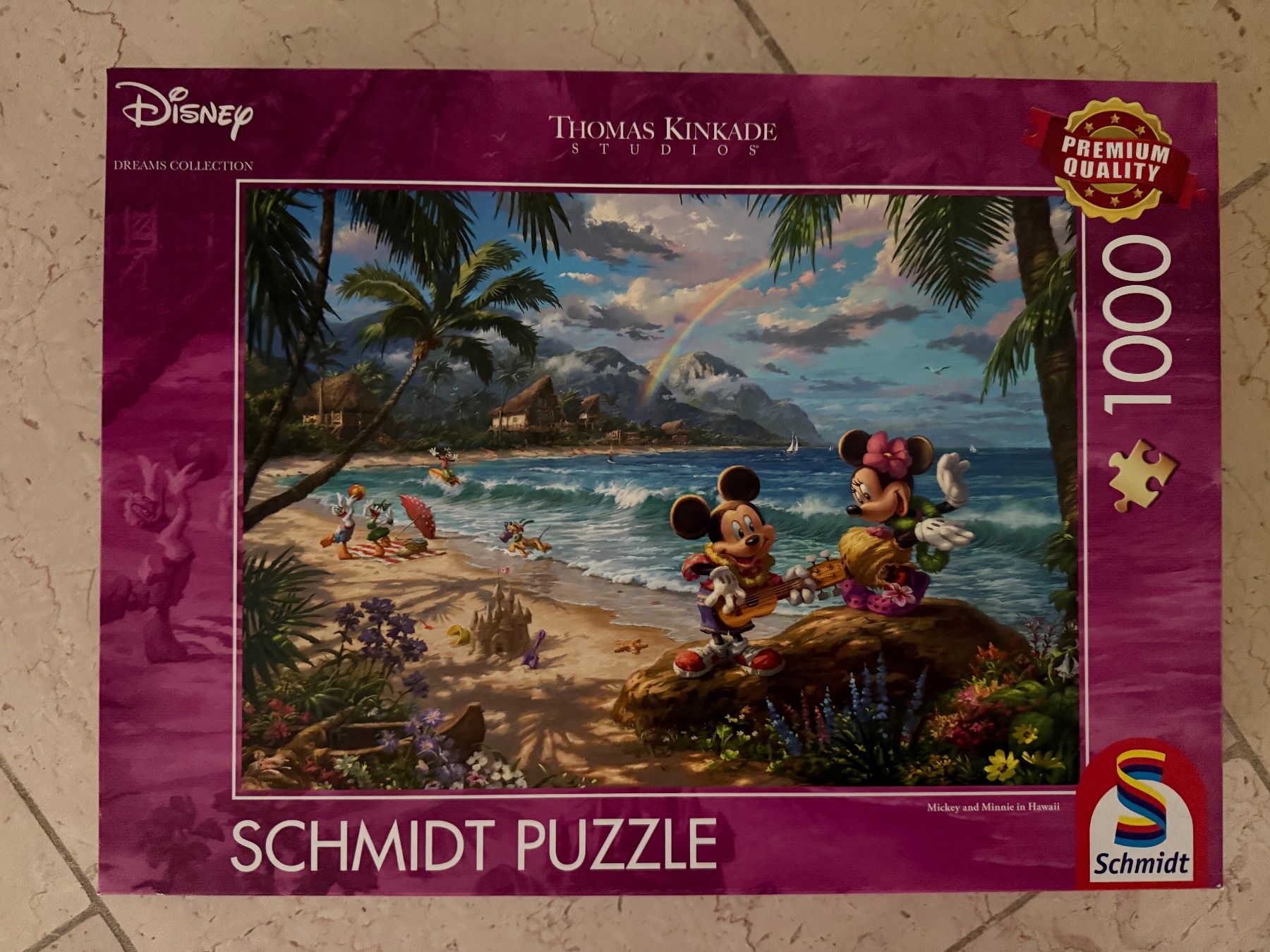 Puzzle: Puzzle 1000 Teile Schmidt (Kinkade) – Usato da Thun venduto da Judith2811