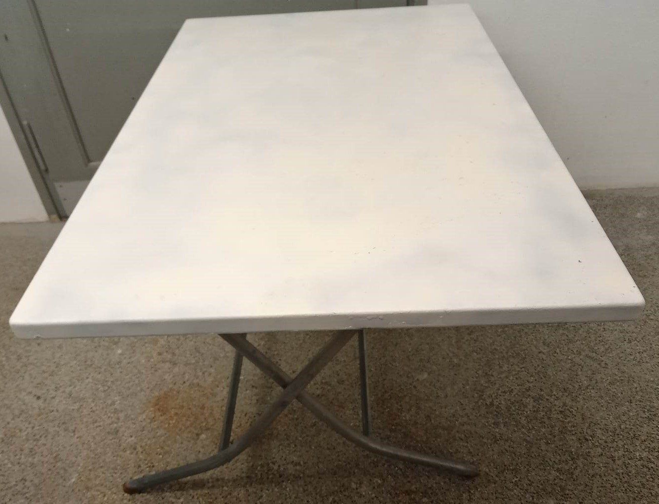 Tavoli: Table de Jardin Pliable fer vintage / Blechtisch Gartentisch – Usato da Le Locle venduto da PereiraHugo 3