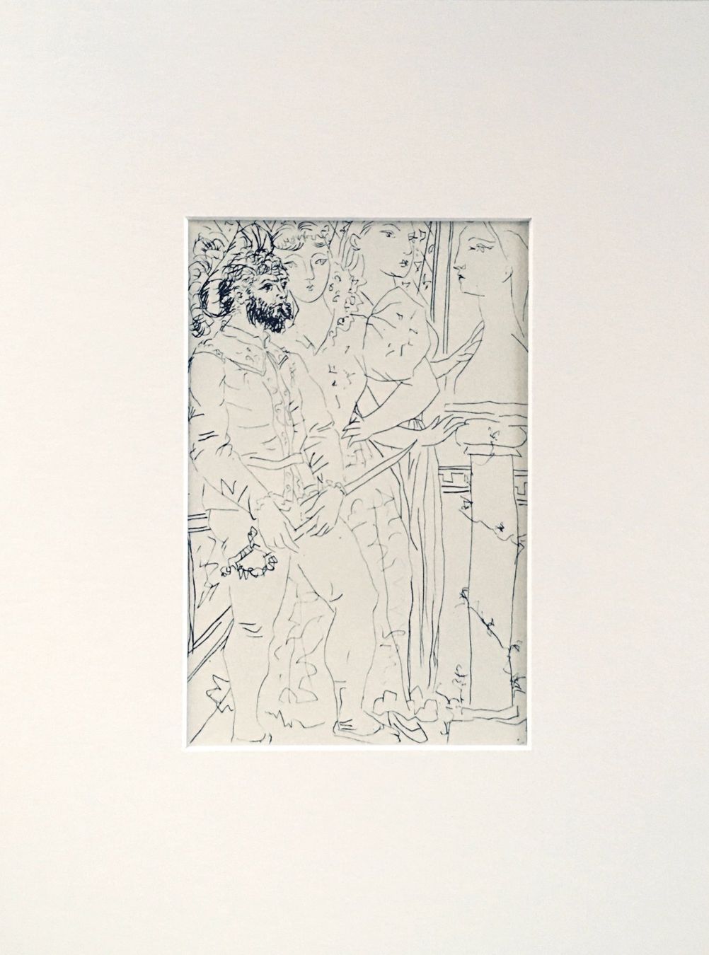 Grafica & Litografie: Pablo Picasso "Suite Vollard" Lithographie Blatt 77 – Usato da Nennigkofen venduto da babag 1